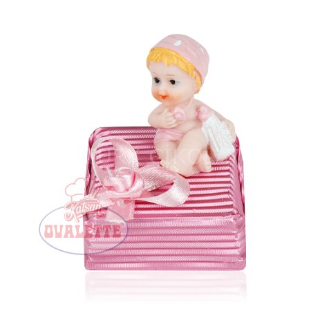 SCHÖNE SCHOKOLADE PEMBE BİBERONLU BEBEK