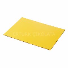 BENS GOLD DİKDÖRTGEN KALIN PASTA ALTLIĞI 26X37 CM