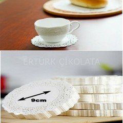BENS DANTEL ÇAY BARDAĞI ALTLIĞI 9 CM 500'LÜ
