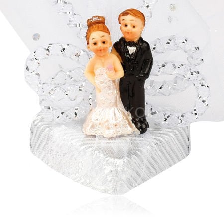 SCHÖNE SCHOKOLADE GÜMÜŞ SİMLİ GELİN-DAMAT 30 ADET