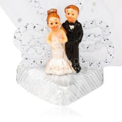 SCHÖNE SCHOKOLADE GÜMÜŞ SİMLİ GELİN-DAMAT 30 ADET