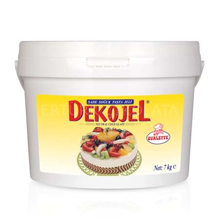 OVALETTE DEKOJEL SADE SOĞUK PASTA JEL 7 KG