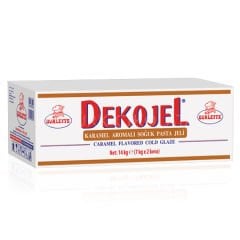 OVALETTE DEKOJEL KARAMEL AROMALI SOĞUK PASTA JELİ 7 KG