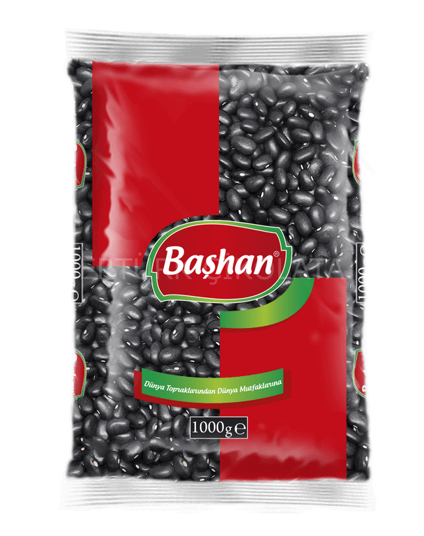BAŞHAN SİYAH FASULYE 1000 GR KOLİ