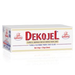 OVALETTE DEKOJEL VANİLYA AROMALI BEYAZ SOĞUK PASTA JELİ 7 KG