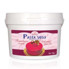 OVALETTE FRAMBUAZ AROMALI DEKORATİF SOĞUK JEL 7 KG