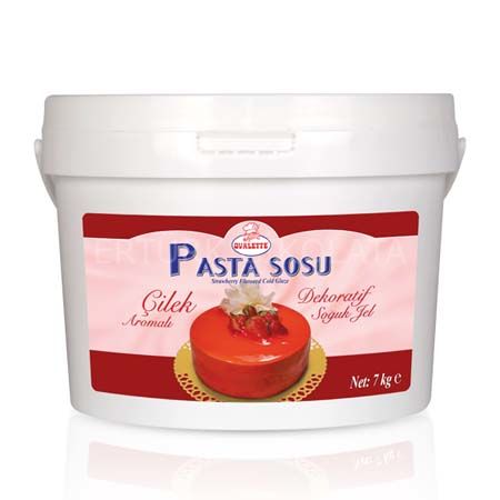 OVALETTE ÇİLEK AROMALI DEKORATİF SOĞUK JEL 7 KG