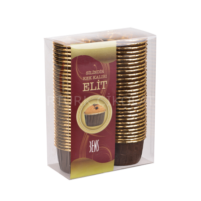 BENS SİLİNDİR KEK KALIBI ELİT ASETATLI PAKET 43,5X37