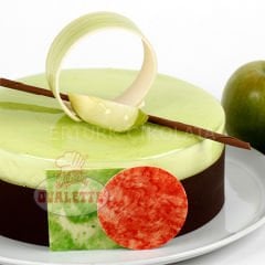 OVALETTE YEŞİL ELMA AROMALI DEKORATİF SOĞUK JEL 7 KG