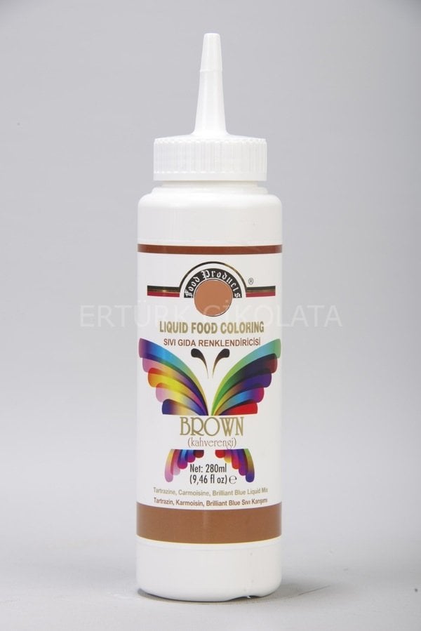 LİMPO KAHVERENGİ SIVI GIDA RENKLENDİRİCİSİ 280 ML