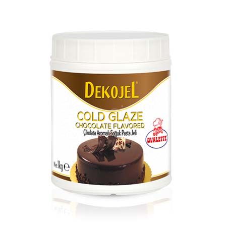 OVALETTE DEKOJEL ÇİKOLATALI AROMALI SOĞUK PASTA JELİ 1 KG
