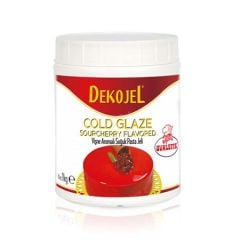 OVALETTE DEKOJEL VİŞNE AROMALI SOĞUK PASTA JELİ 1 KG