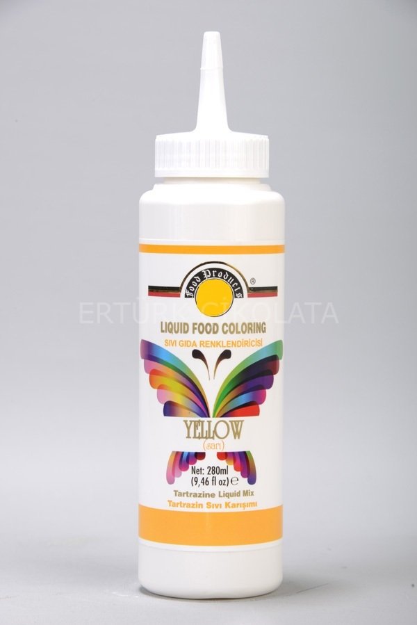 LİMPO SARI SIVI GIDA RENKLENDİRİCİSİ 280 ML