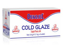 OVALETTE DEKOJEL PORTAKAL AROMALI SOĞUK PASTA JELİ 1 KG