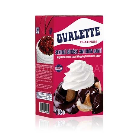 OVALETTE PLATINUM ŞEKERLİ BİTKİSEL SIVI ŞANTİ 1 LT