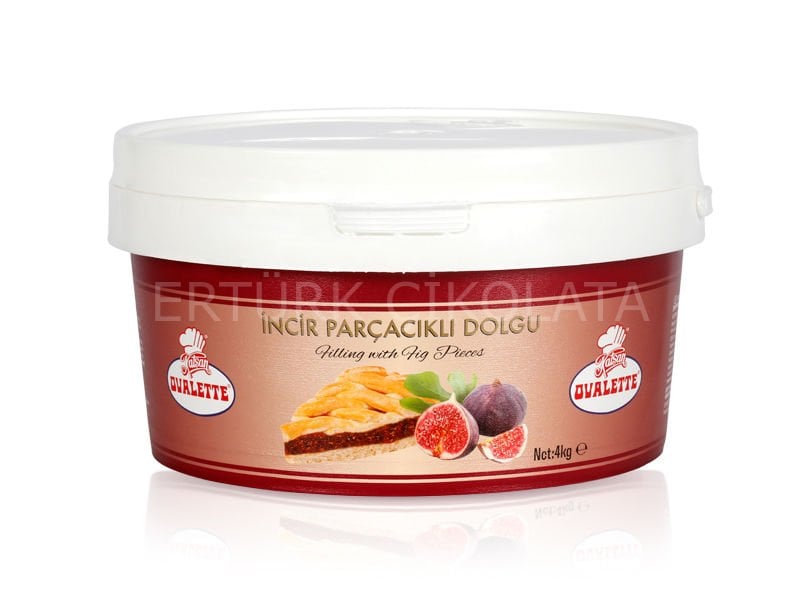 OVALETTE İNCİR AROMALI PARÇACIKLI DOLGU 4 KG