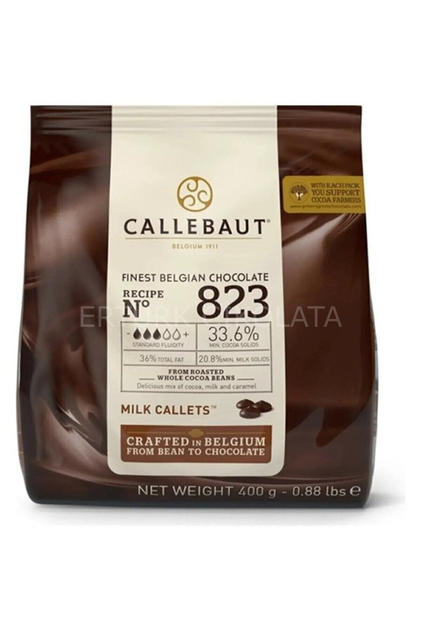CALLEBAUT SÜTLÜ DAMLA ÇİKOLATA 823 400 GR
