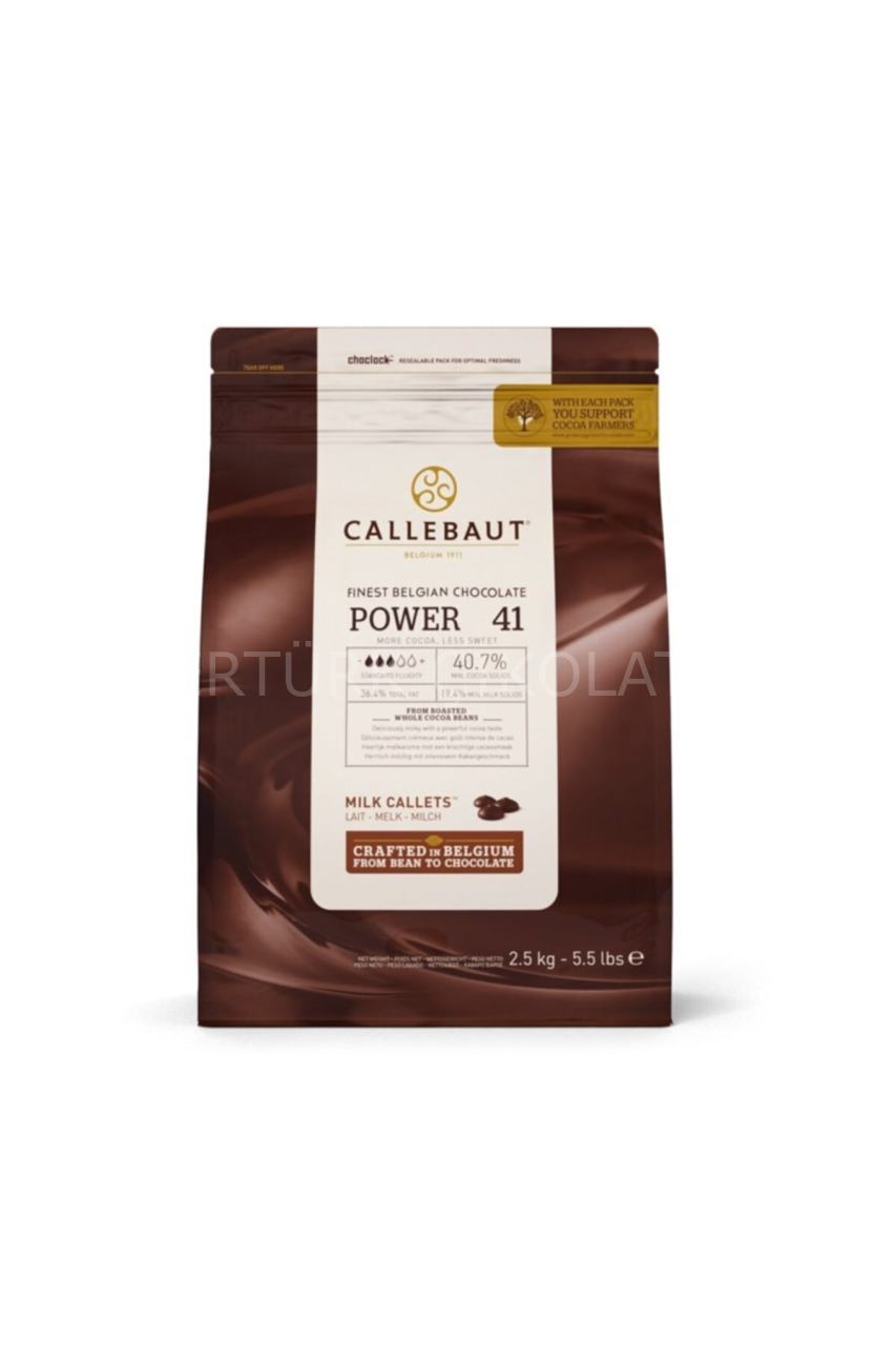 CALLEBAUT SÜTLÜ GÜÇLÜ KUVERTÜR DROP %41 2,5 KG