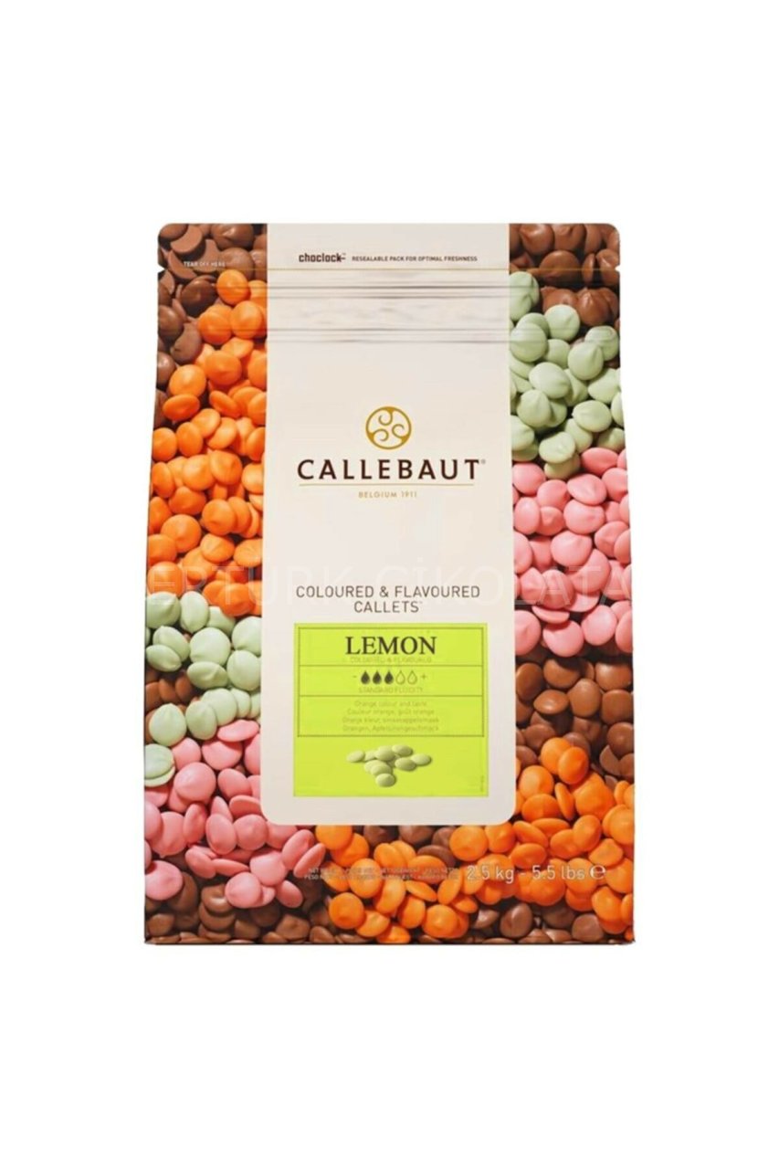 CALLEBAUT LİMONLU DROP ÇİKOLATA 2,5 KG