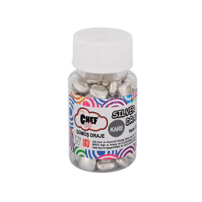 BENS GÜMÜŞ DRAJE ŞEKİLLİ KARE 250 G