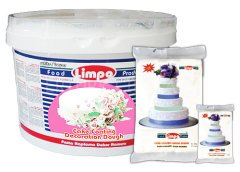 LİMPO BEYAZ KAPLAMA,DEKOR VE ÇİÇEK YAPIMI İÇİN ŞEKER HAMURU 5 KG