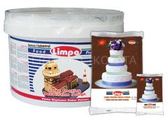 LİMPO KAHVERENGİ KAPLAMA,DEKOR VE ÇİÇEK YAPIMI İÇİN ŞEKER HAMURU 5 KG