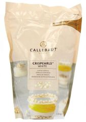 CALLEBAUT CRİSPEARLS BEYAZ ÇİKOLATA İNCİLERİ 800 GR
