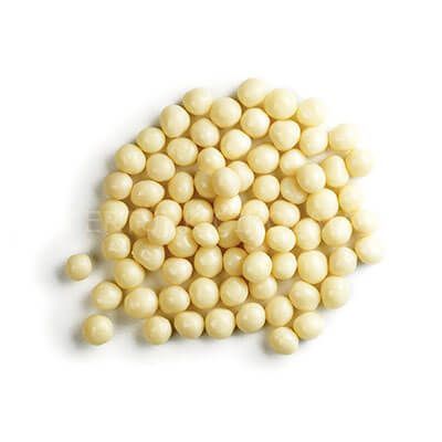 CALLEBAUT CRİSPEARLS BEYAZ ÇİKOLATA İNCİLERİ 800 GR