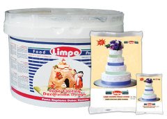 LİMPO TENRENGİ KAPLAMA,DEKOR VE ÇİÇEK YAPIMI İÇİN ŞEKER HAMURU 5 KG