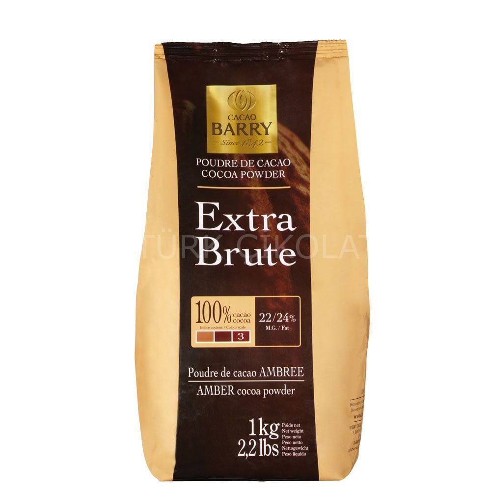 CALLEBAUT EXTRA BRUT KAKAO TOZU 100% 1 KG