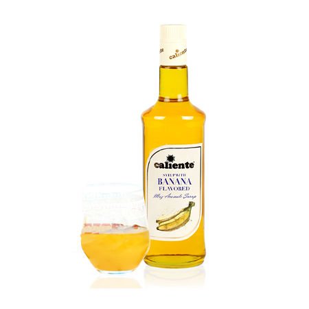 OVALETTE CALİENTE MUZ AROMALI KAHVE VE KOKTEYL ŞURUBU 70 CL