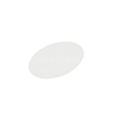 BENS GOFRET YAZI PASTA PLAKETİ OVAL 25'Lİ 1 ADET