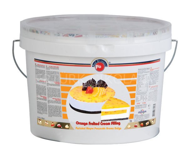 FO PORTAKAL MEYVE PARÇACIKLI KREMA DOLGU (%15 PORTAKAL) 5 KG