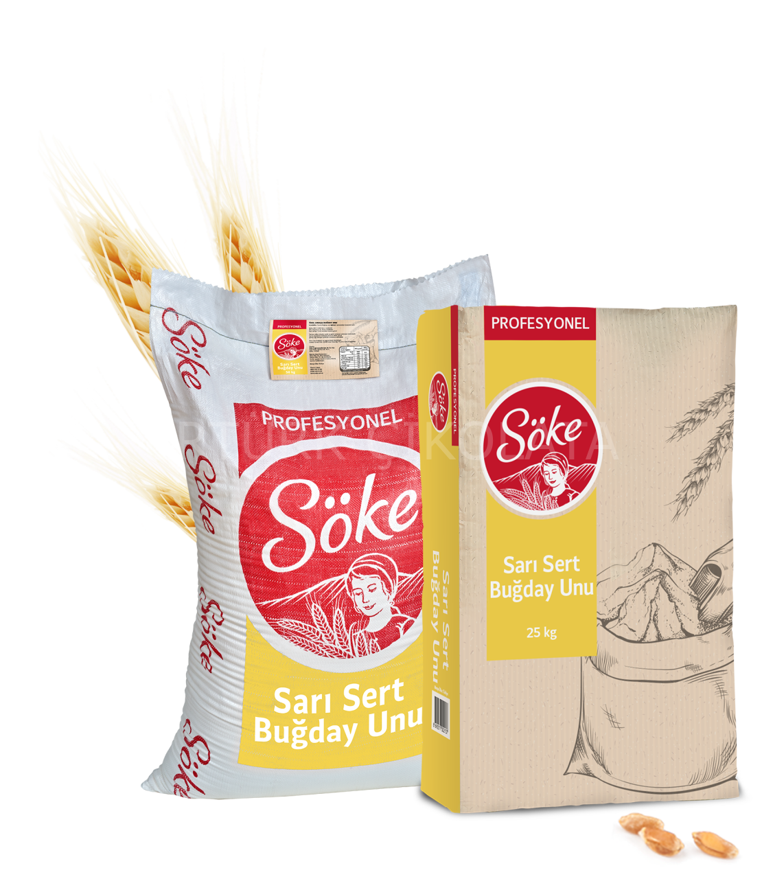 SÖKE SARI SERT BUĞDAY UNU 25 KG