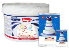 LİMPO BEBEK MAVİSİ KAPLAMA,DEKOR VE ÇİÇEK YAPIMI İÇİN ŞEKER HAMURU 250 GR