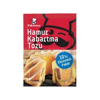 PAKMAYA 10'LU HAMUR KABARTMA TOZU 10x10 G