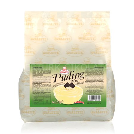 OVALETTE TOZ KARIŞIM MUZLU PUDİNG 2,5 KG