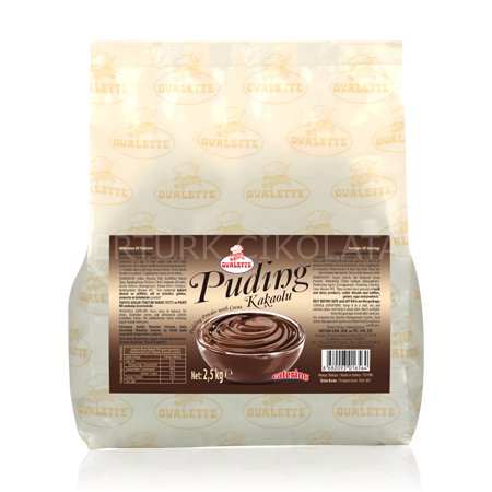 OVALETTE TOZ KARIŞIM KAKAOLU PUDİNG 2,5 KG