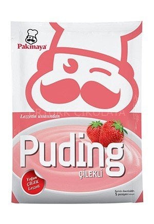 PAKMAYA ÇİLEKLİ PUDİNG 125 G