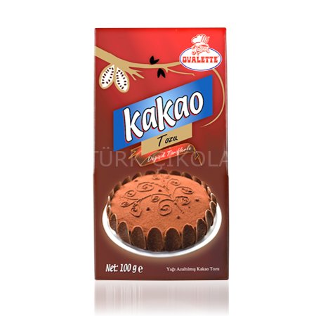 OVALETTE KAKAO TOZU (100X12) 12'Lİ 1200 GR