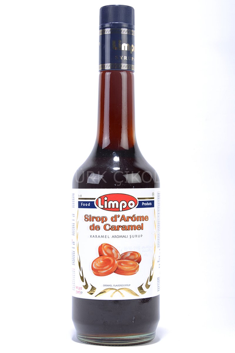 LİMPO KARAMEL ŞEKERLİ AROMALI SİROP D’AROME DE CARAMEL 700 ML