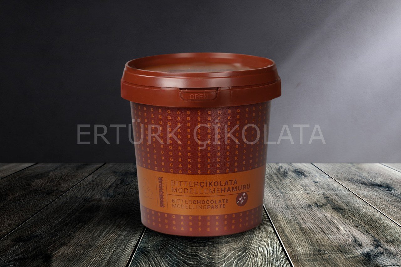 ŞEKER&SUGAR BİTTER ÇİKOLATA MODELLEME HAMURU 1000 GR