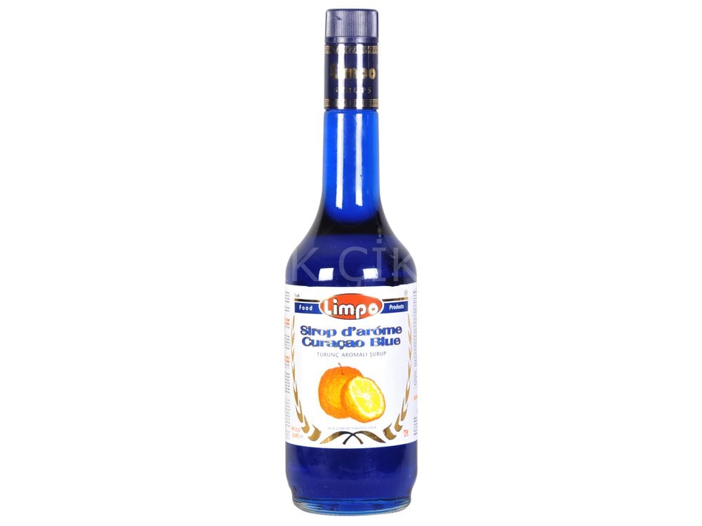 LİMPO TURUNÇ AROMALI SİROP D’AROME DE CURACAO BLUE 700 ML
