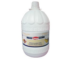 LİMPO MUZ AROMALI DONDURMA VE KOKTEYL İÇİN SOS 6 KG