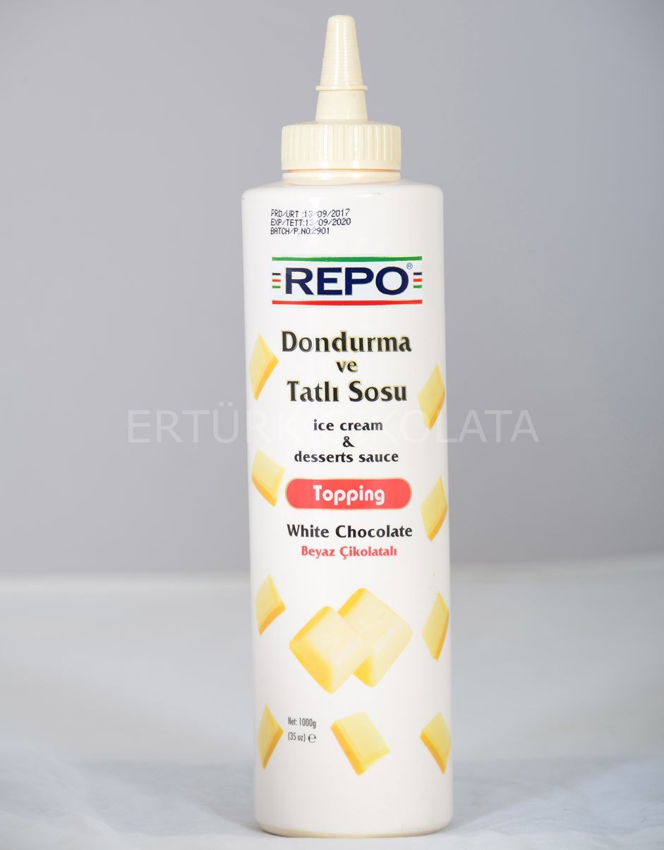 REPO BEYAZ ÇİKOLATALI DONDURMA SOSU 1 KG