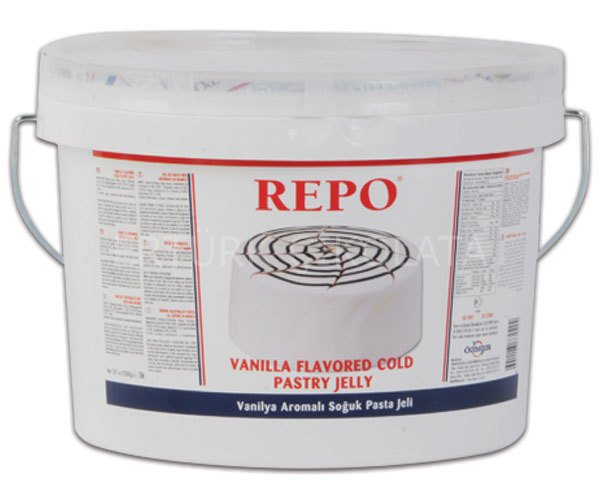 REPO VANİLYA BEYAZ AROMALI SOĞUK PASTA JELİ 5 KG
