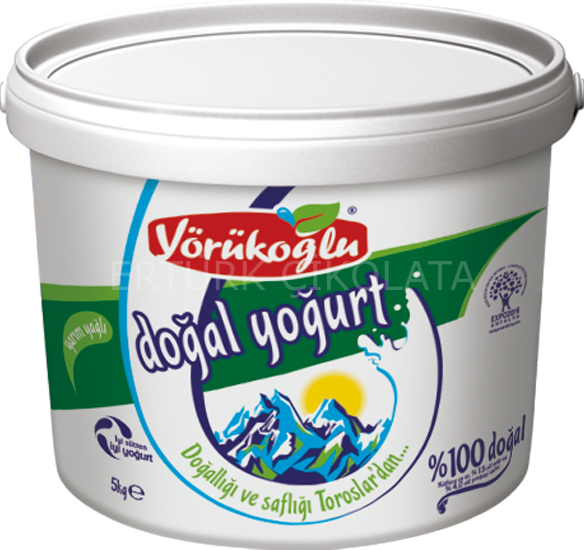YÖRÜKOĞLU YARIM YAĞLI YOĞURT 5 KG
