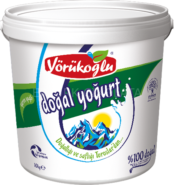 YÖRÜKOĞLU YARIM YAĞLI YOĞURT 10 KG