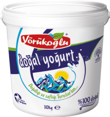 YÖRÜKOĞLU TAM YAĞLI YOĞURT 10 KG