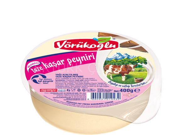 YÖRÜKOĞLU LIGHT KAŞAR PEYNİRİ 400 G